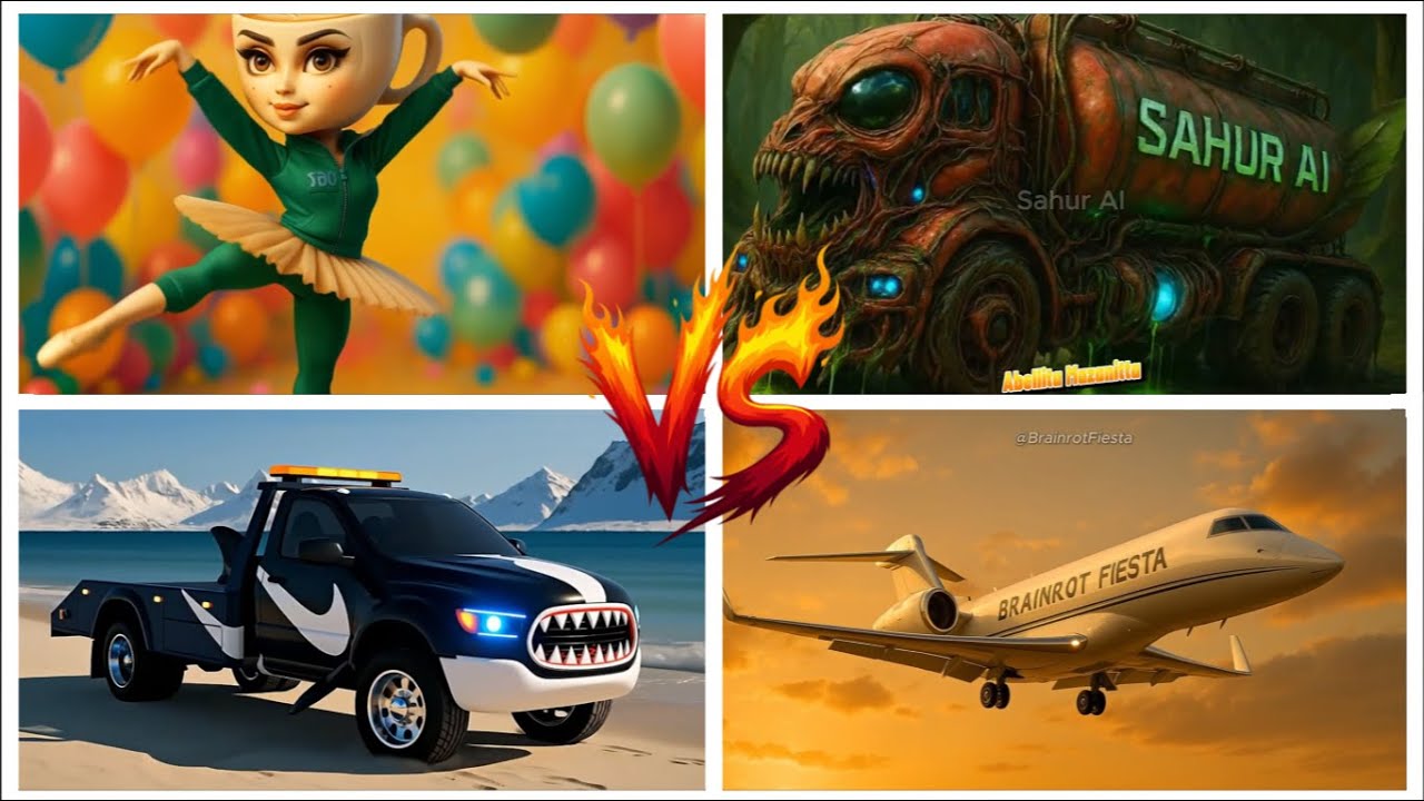 BRAINROT EXTINCTION TRUCKS 🆚 BRAINROT CAR 🆚 BRAINROT MOTORCYCLE - Tiles Hop | Next-Level  #95 4k