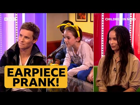 Eddie Redmayne & Zoë Kravitzs Prank The One Show