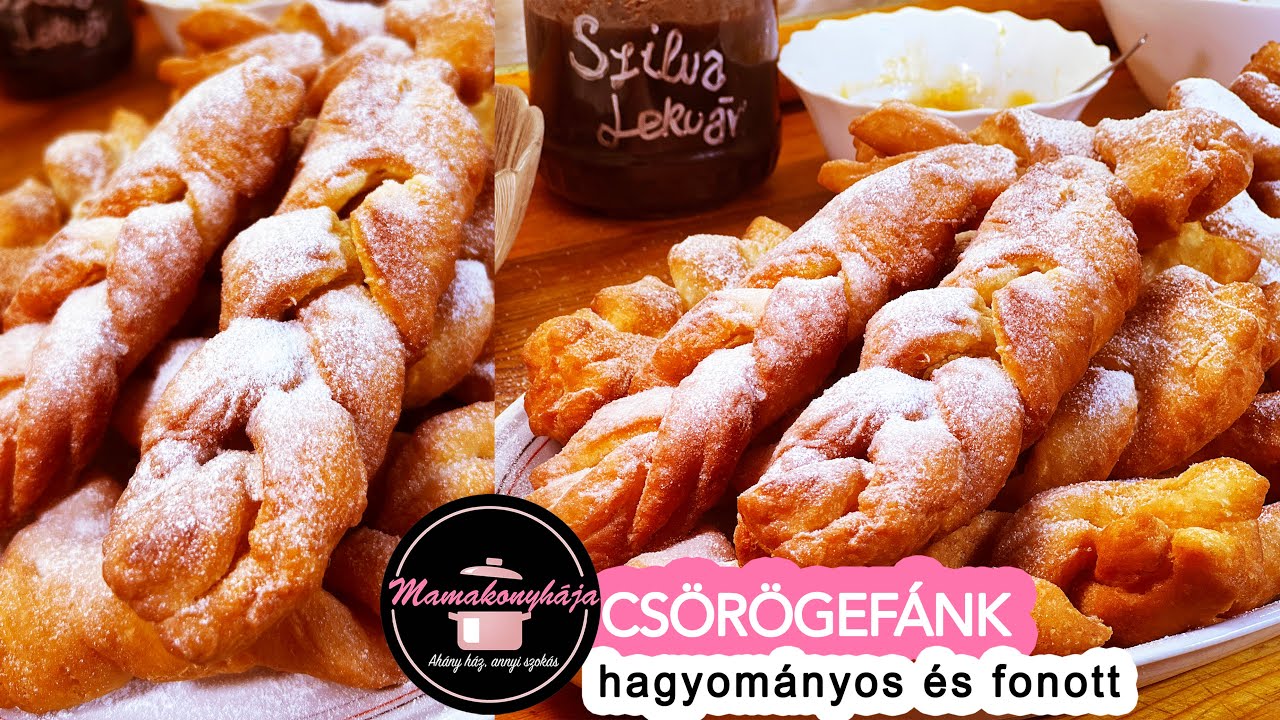 ✨⏱️ A leggyorsabb CSÖRÖGEFÁNK recept, (forgácsfánk) amit valaha láttál! 👵🥨✨I Mamakonyhája