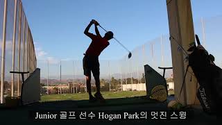 20191110 Junior 골프 선수 Hogan Park의 멋진 스윙