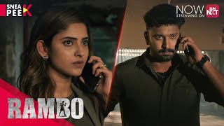 Rambo - Sneak Peek Streaming Now On Sun Nxt Arulnithi Tanya Muthaiya