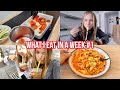 Alles, was ich in einer Woche esse 🥦 WHAT I EAT IN A WEEK #1