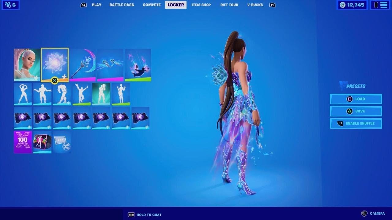 Fortnite Ariana Grande combo