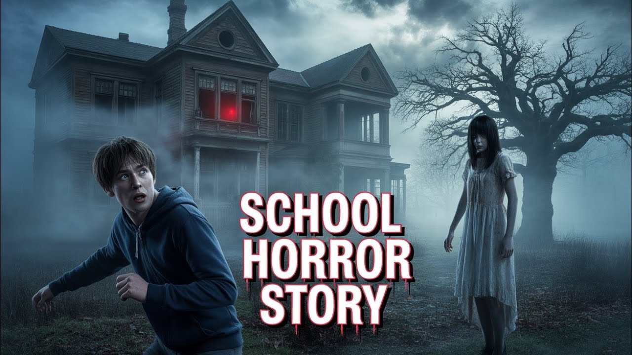 Horror Shool Storyin Hindi || The Haunted School story || I Spent The Night In A Haunted School