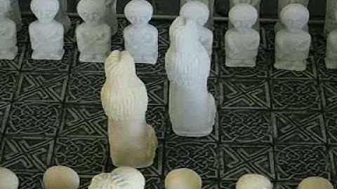 Killyliss Studio Celtic Chess set.