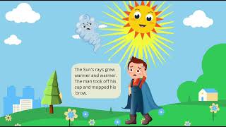 North Wind Vs Sun dialogue | short story | The Power of Gentleness | A Timeless Tale | 