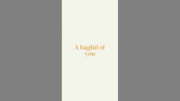 A Bagful Of You ❤️ #ABagfulOfYou #zouk #youtubeshorts  #viralshorts