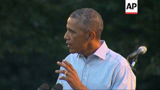 Obama praises House vote on arming Syrian opposition