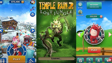 Sonic Dash Vs Odd Bods Vs Temple Run 2 Gameplay Walkthrough Part 1 (Android,iOS)
