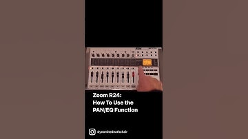 Zoom R24:How To Use the PAN/EQ Function @ChadEtchison