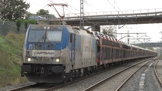 Tren mercancías Captrain 253.102 en Guarnizo