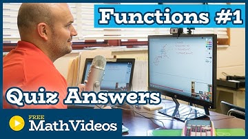 Functions Quiz #1 Answers