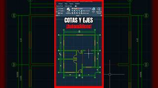 🚀 Como crear COTAS Y EJES en AutoCAD EN SEGUNDOS