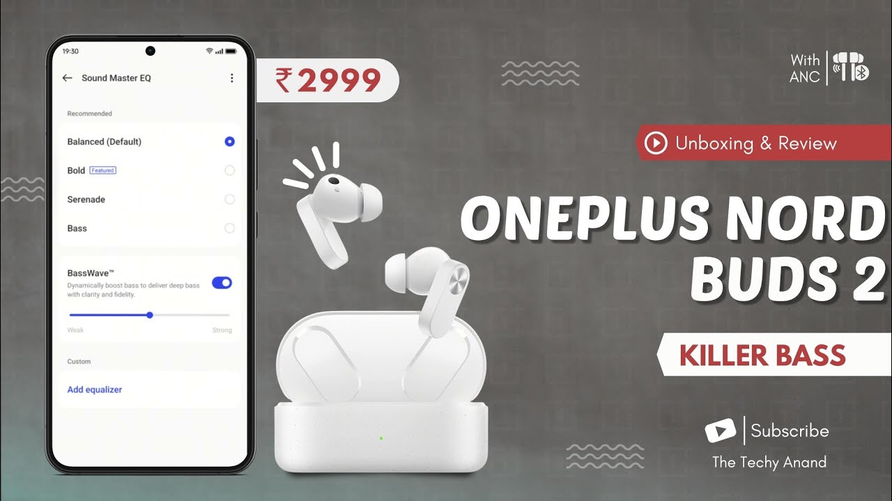OnePlus Nord Buds 2 Unboxing & Review⚡Best Wireless Earphones Under 3000 with Powerful Sound and ANC