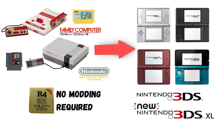 [3DS] How to Install NES games on Nintendo New 3DS/2DS/DSi | R4 Flashcard nesDS Tutorial