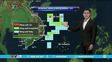 Dự báo thời tiết 9h10 - 9/3/2023 | Ngư trường cá ngừ đại dương từ 8 - 15/3 | VTVWDB