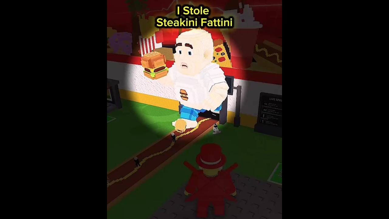 I Stole Steakini Fattini #roblox #brainrot #usa