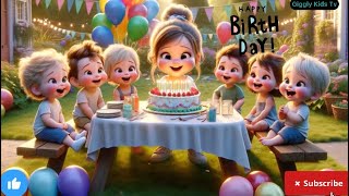 Happy Birthday Song | Nursery Rhymes For Babies | Kids Songs