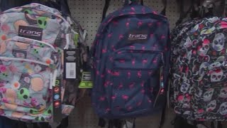 As students head back to school, make sure their backpacks aren't weighing them down