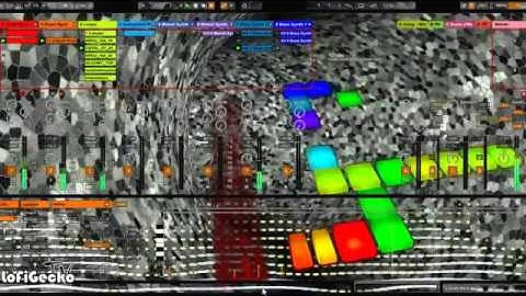 Live Improvised Bass Music - Ableton Live and Push 2