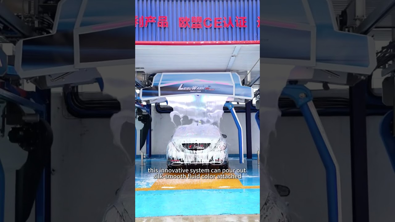 Leisuwash 380 plus car wash system nine product functions !! 👍👍