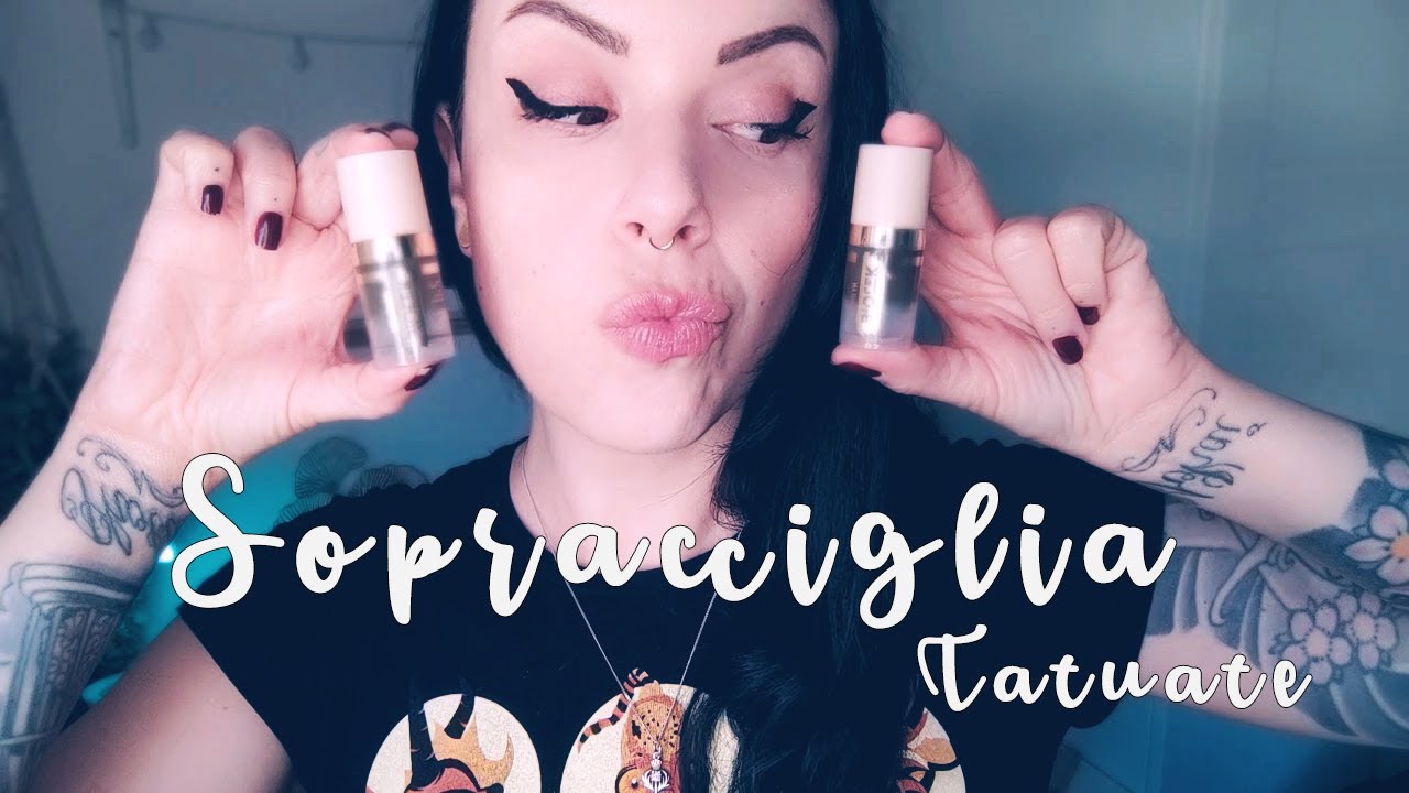 Mi sono tatuata le sopracciglia (da sola!) | chiacchiere ASMR