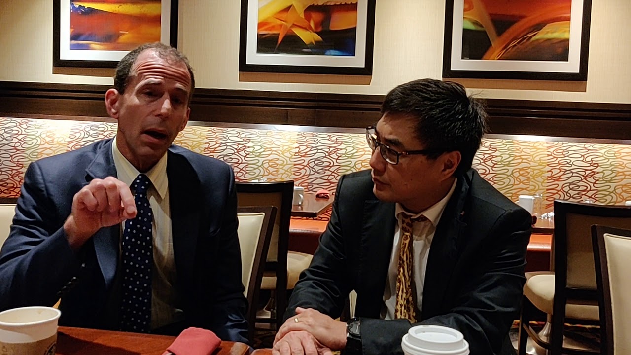 Dr Golnik with Dr Lee