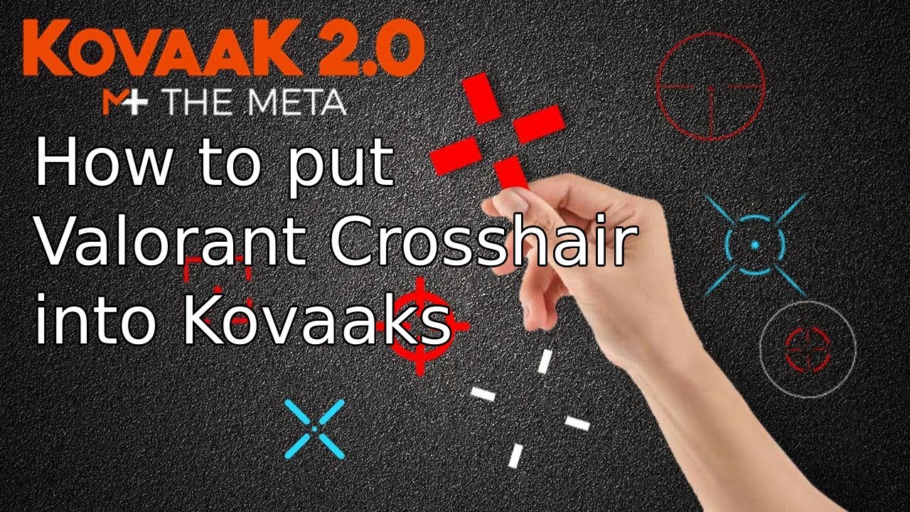 How to Put ANY Crosshair into Kovaaks - YouTube
