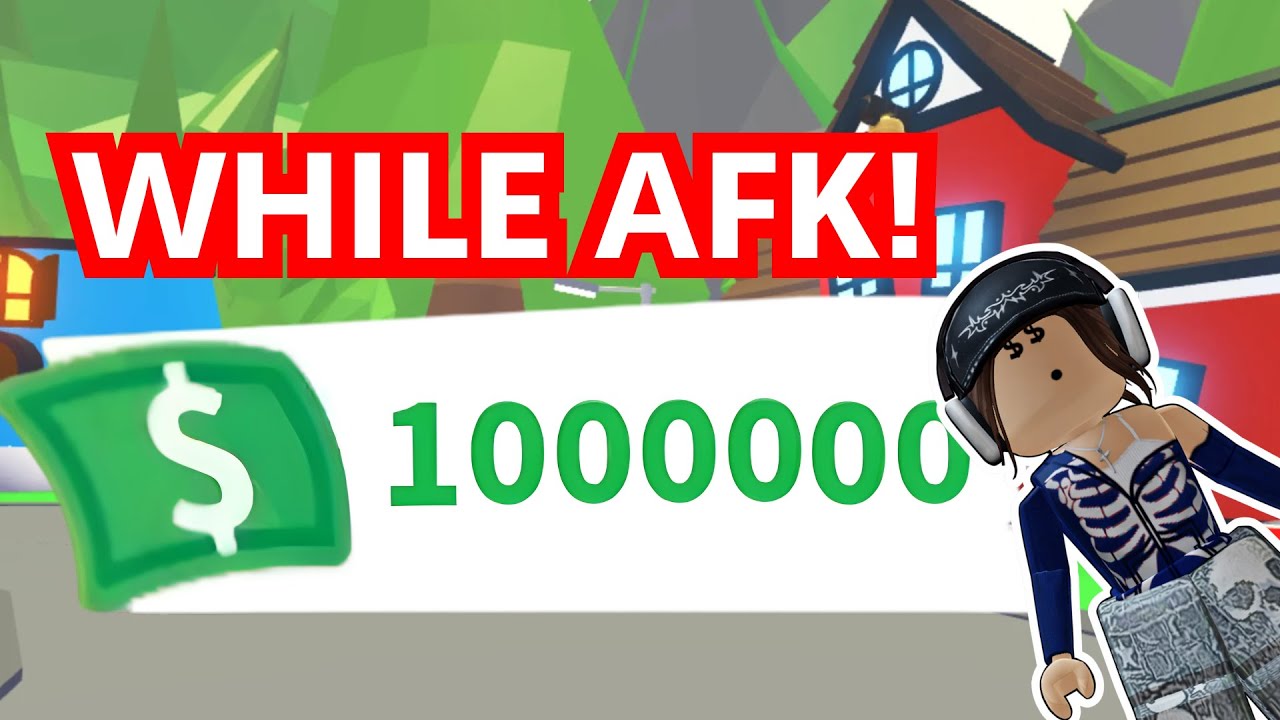 💰New Hack To Get 1 million Bucks While Sleeping..... Adopt Me AFK Farm ...