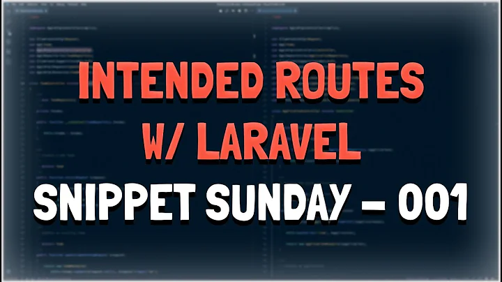 How to redirect to intended route with Laravel