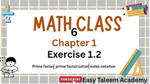 Factor Tree & Prime Factors Sekhain | Class 6 Math Urdu | Asaan Tareeqa with Examples