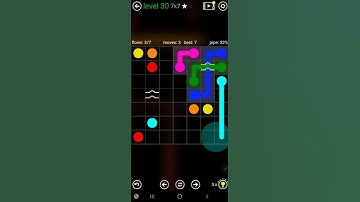 How To Solve Flow Free Bridges Classic Pack Level 30 7x7 Board Walk Through Solution Walkthrough