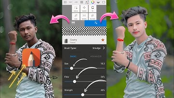 HDR Face Smooth Skin Whitening Autodesk Sketchbook Photo Editing || Face Smooth | Green Effect Photo