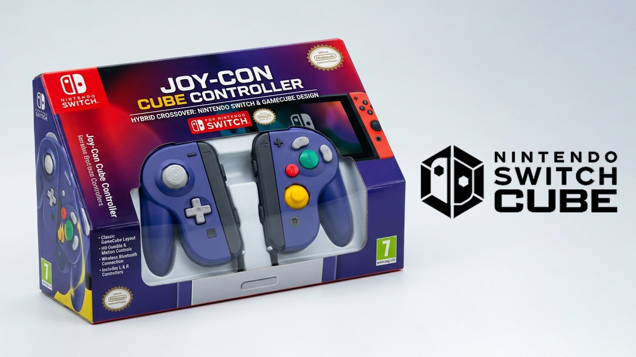 Nintendo Switch GAMECUBE Forget Switch 2, Here's Switch CUBE! - YouTube