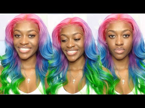Unicorn Tutorial Cabelo | Cabelo Uamazing (NO COLOR Bleed)