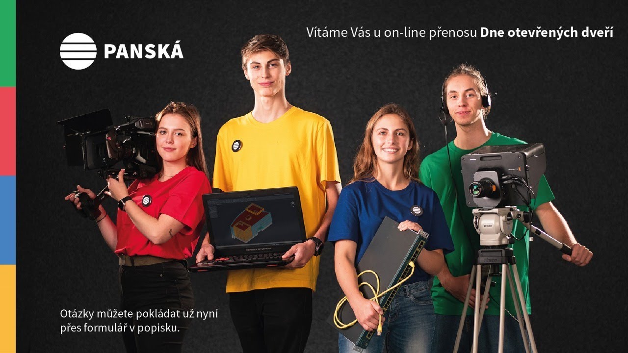 Den otevřených dveří (Technické lyceum, Audiovizuální technika, Globální síťové technologie)