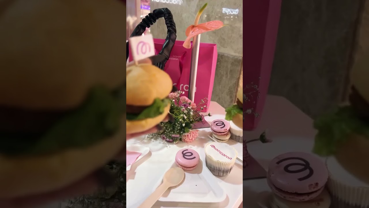 Maccaron store launch event. ❤️