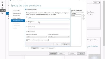 20740 Demo8 Configuring An NFS Share