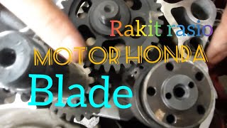 CARA PASANG RASIO HONDA BLADE