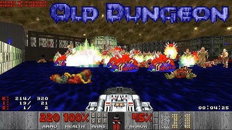 Old Dungeon by Pezl - UV blind - nice little slaughter map stuff here eh