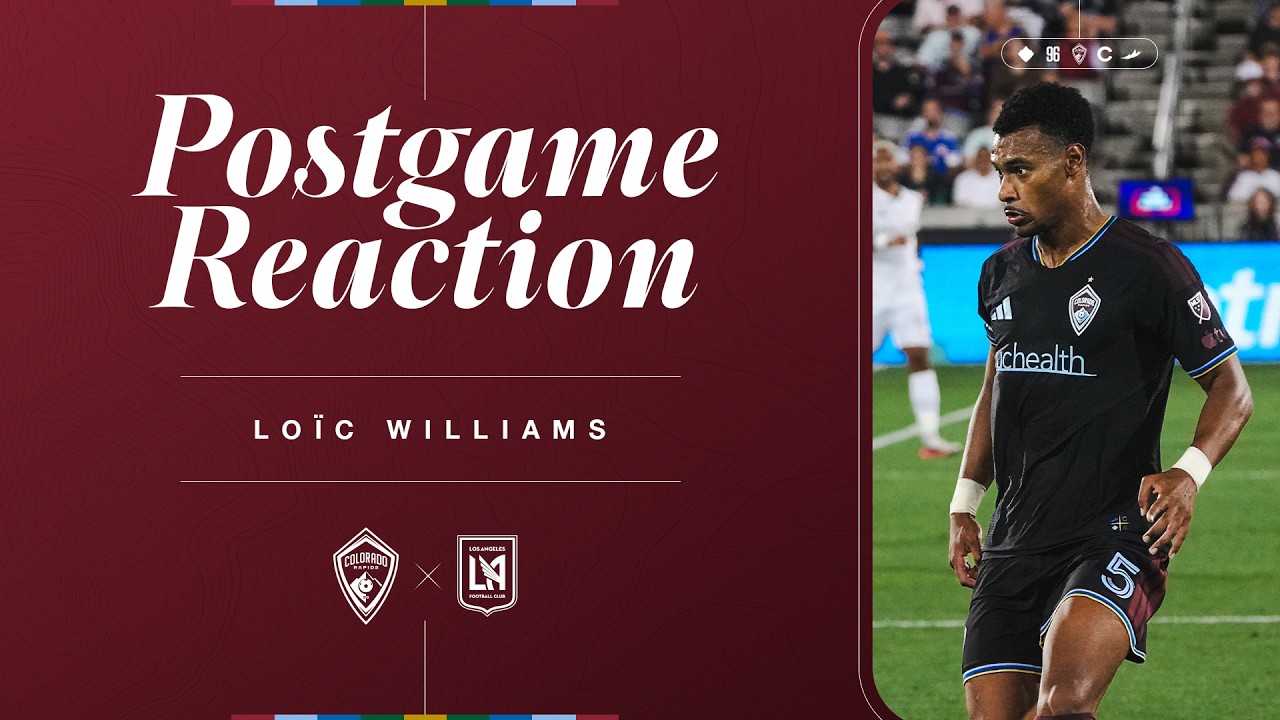 Postgame Reaction | Loïc Williams on shutout over LAFC, momentum with squad