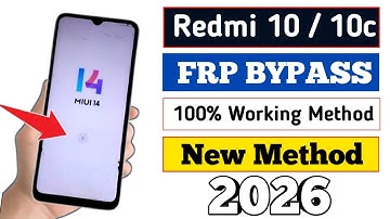 Redmi 10/ 10c FRP Bypass | MIUI 14 Update - 100% Working New Method (Without Pc)