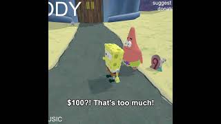 Ai Sponge: Loudward sells bowls of sh*t to spongebob for $100 #aisponge #shorts