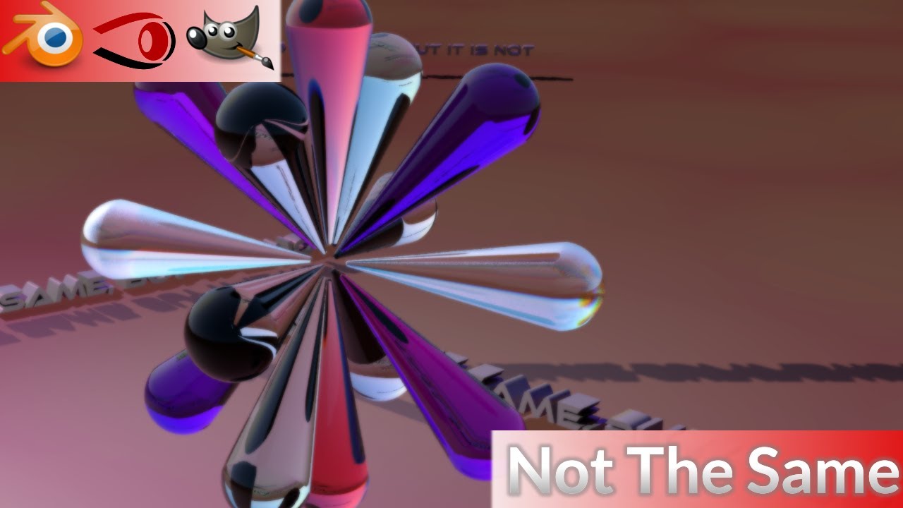 Blender -  Not The Same (YafaRay First Try)