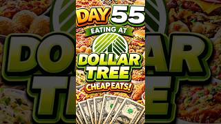 Day 55 Eating Only At Dollar Tree #shorts #food #review