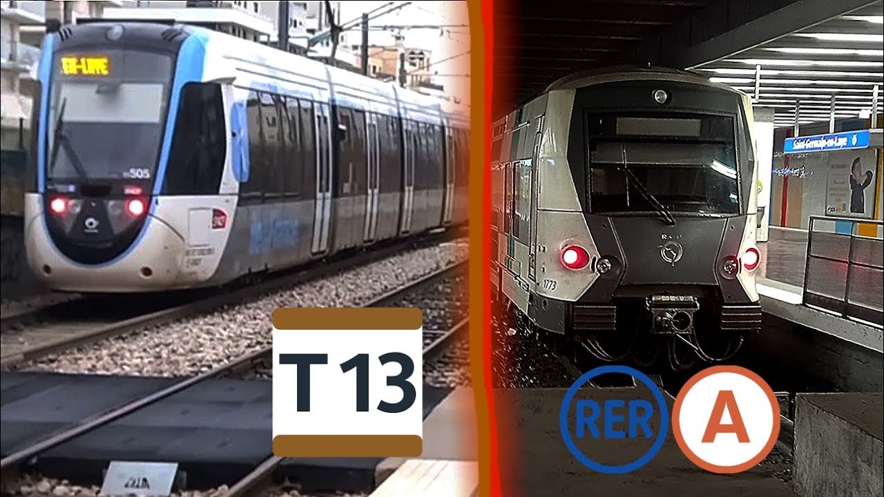 Spot | RER A et T13 dans les axes de Saint Germain
