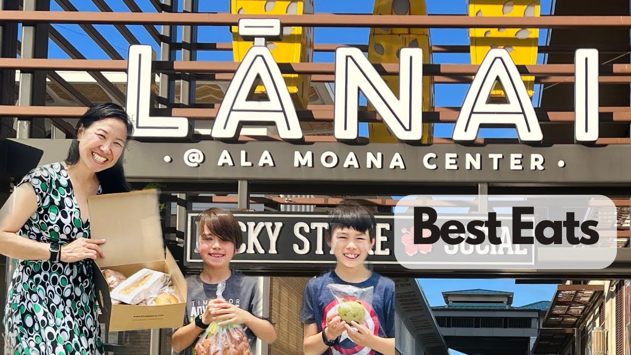 Ultimate Ala Moana Lanai Food Adventure Taste Testing Brug, Mana