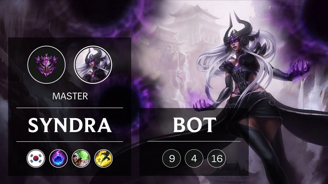 Syndra Bot vs Vayne - KR Master Patch 9.4