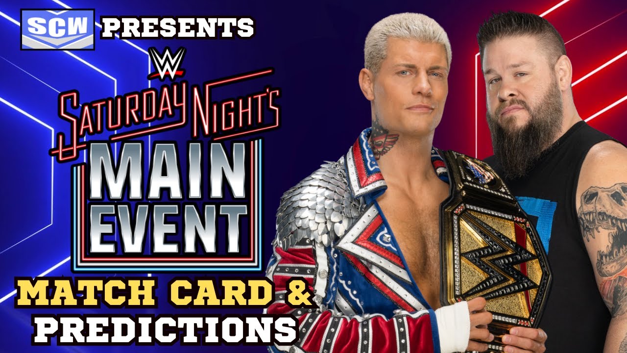 WWE Saturday Nights Main Event 2024 Match Card & Predictions Podcast ...