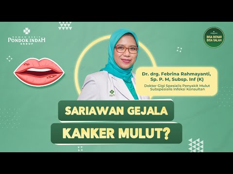 Beda Sariawan Biasa \u0026 Sariawan Gejala Kanker Mulut - Dr.drg.Febrina Rahmayanti, Sp.PM,Subsp.Inf(K)